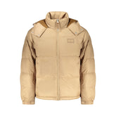 Tommy Hilfiger Beige Polyester Men Jacket